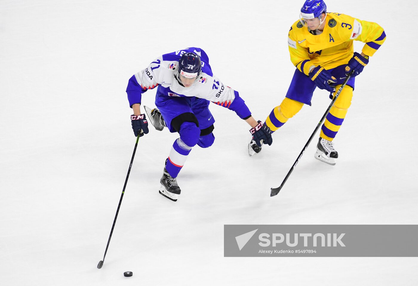 Ice Hockey World Championship. Slovakia vs. Sweden