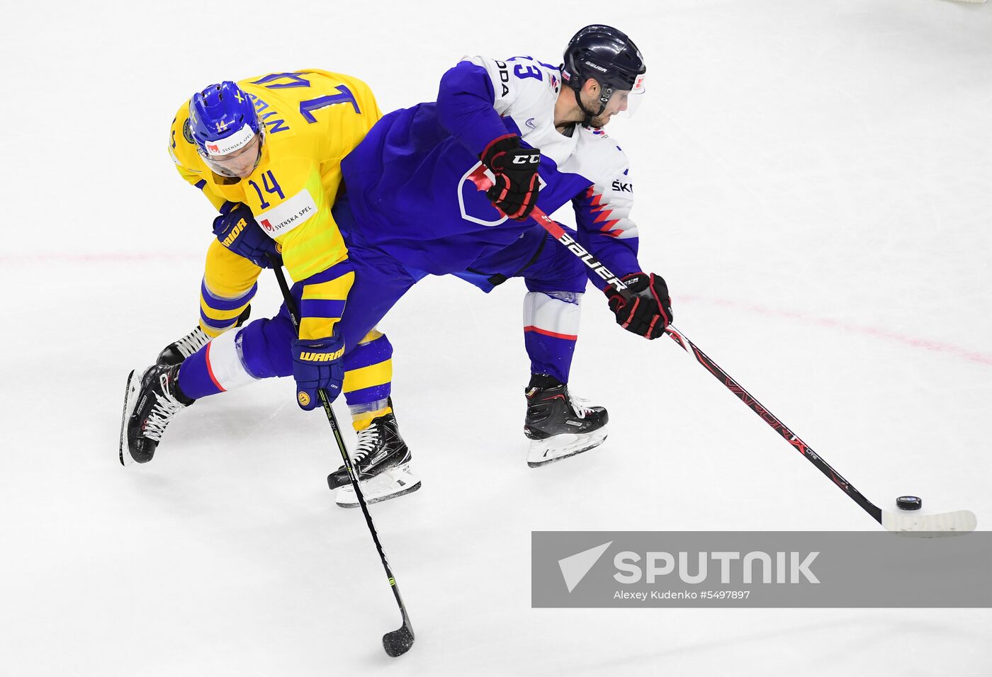 Ice Hockey World Championship. Slovakia vs. Sweden