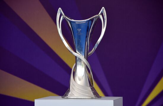 Champions League Trophy presentation in Kiev