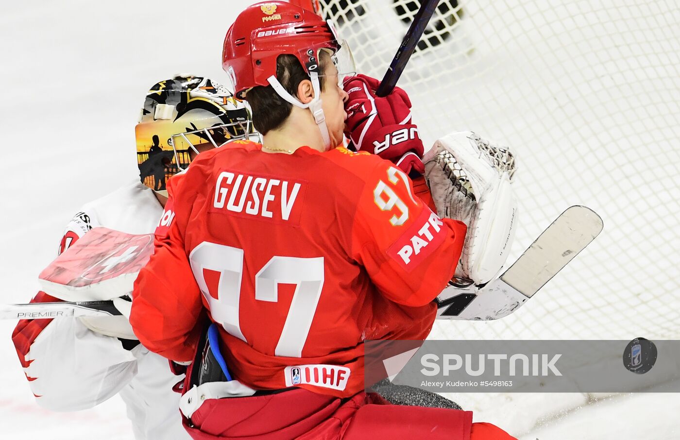 Ice Hockey World Championship. Russia vs. Switzerland