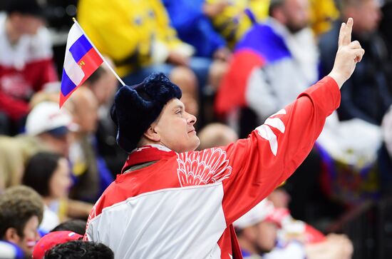 Ice Hockey World Championship. Russia vs. Switzerland