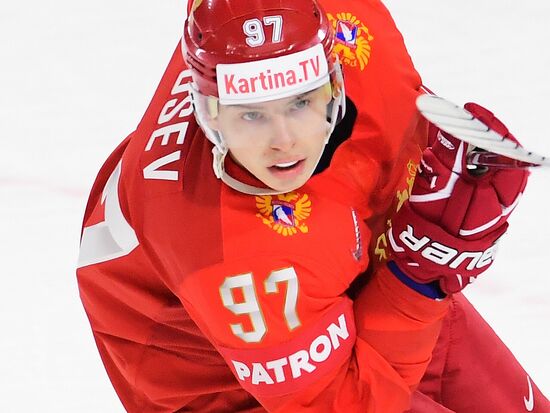 Ice Hockey World Championship. Russia vs. Switzerland