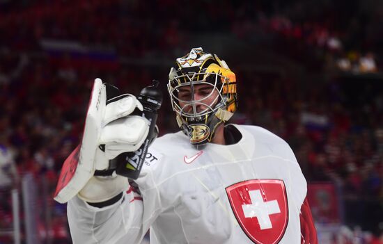 Ice Hockey World Championship. Russia vs. Switzerland