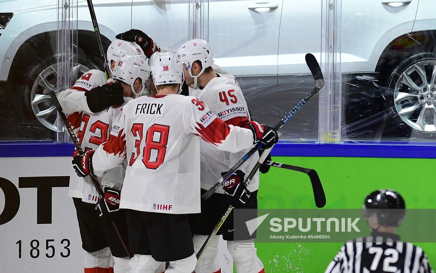 Ice Hockey World Championship. Russia vs. Switzerland