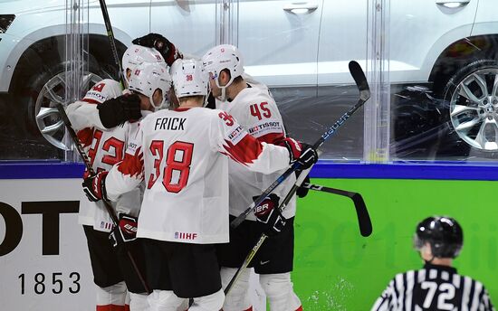 Ice Hockey World Championship. Russia vs. Switzerland