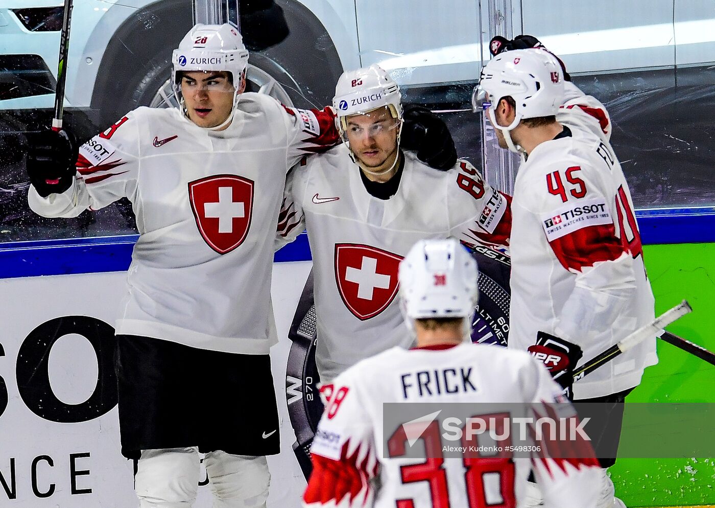 Ice Hockey World Championship. Russia vs. Switzerland