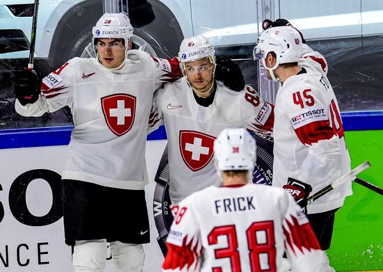 Ice Hockey World Championship. Russia vs. Switzerland