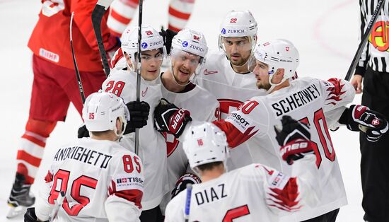 Ice Hockey World Championship. Russia vs. Switzerland