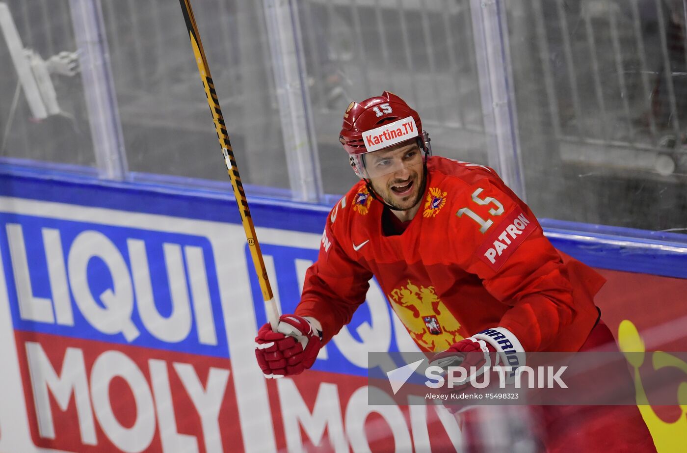 Ice Hockey World Championship. Russia vs. Switzerland