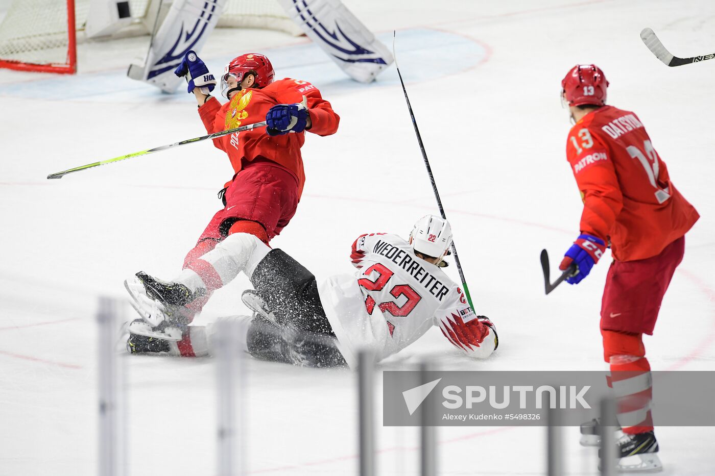 Ice Hockey World Championship. Russia vs. Switzerland