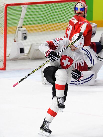 Ice Hockey World Championship. Russia vs. Switzerland