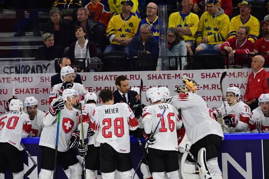 Ice Hockey World Championship. Russia vs. Switzerland