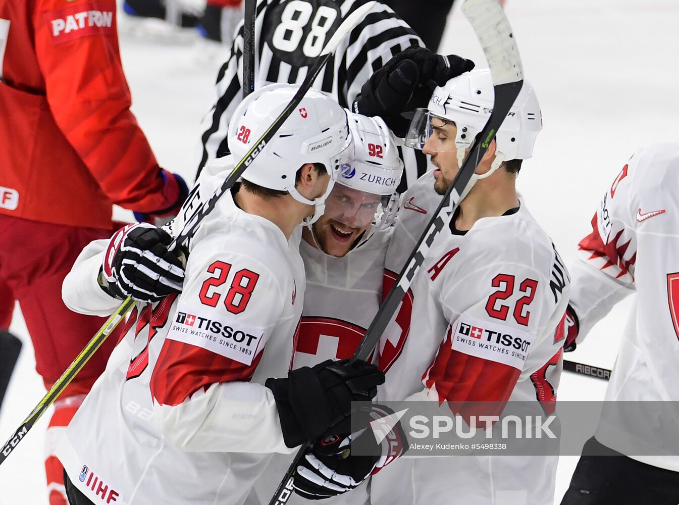 Ice Hockey World Championship. Russia vs. Switzerland
