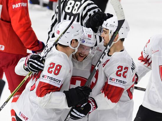 Ice Hockey World Championship. Russia vs. Switzerland