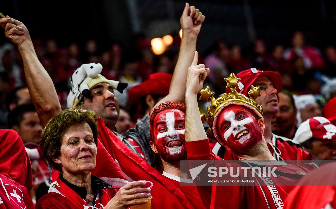Ice Hockey World Championship. Russia vs. Switzerland