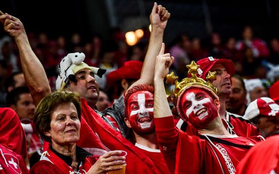 Ice Hockey World Championship. Russia vs. Switzerland