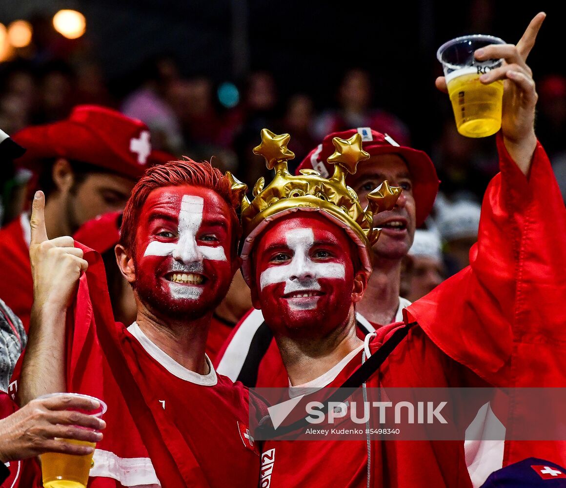 Ice Hockey World Championship. Russia vs. Switzerland