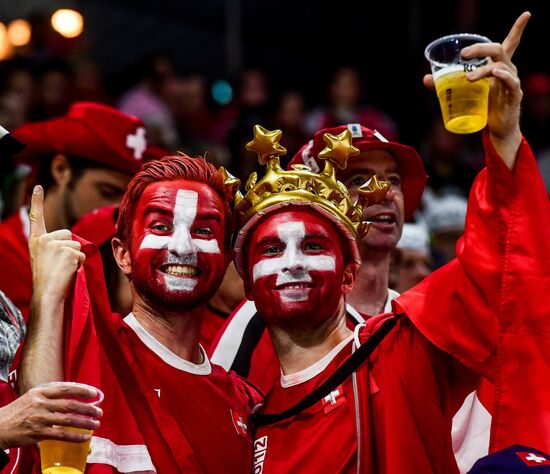 Ice Hockey World Championship. Russia vs. Switzerland