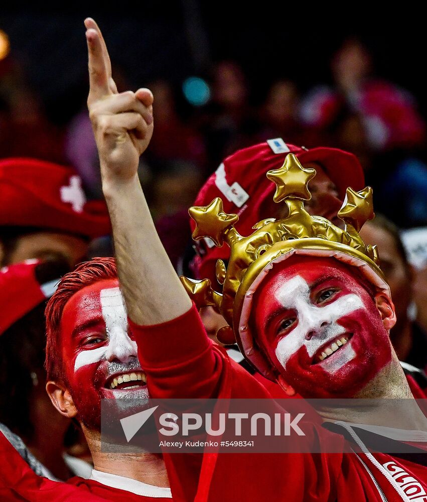 Ice Hockey World Championship. Russia vs. Switzerland