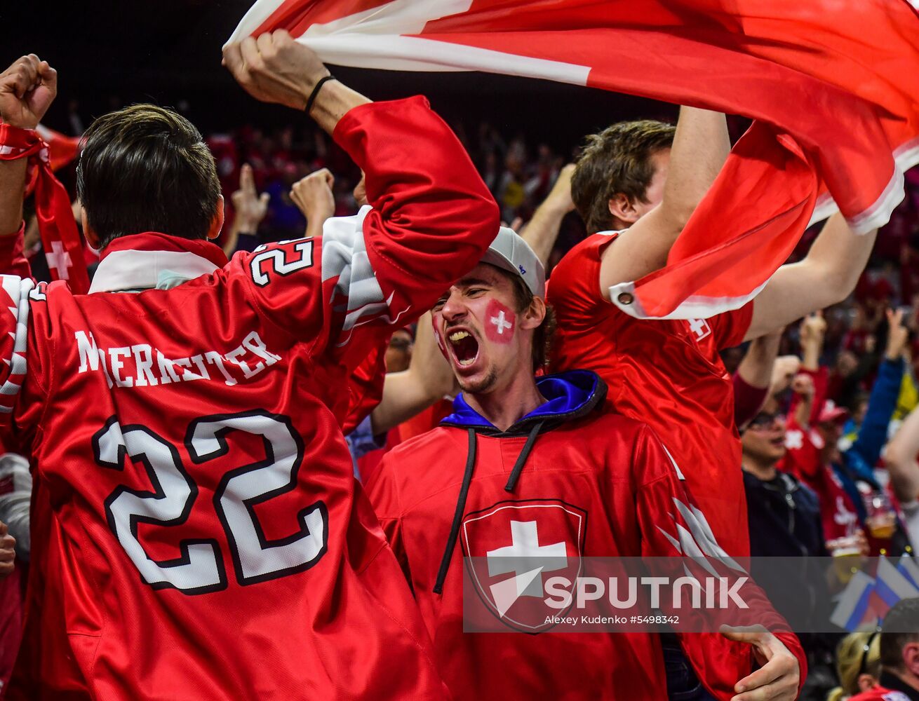 Ice Hockey World Championship. Russia vs. Switzerland