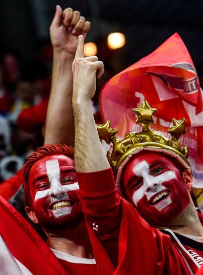 Ice Hockey World Championship. Russia vs. Switzerland