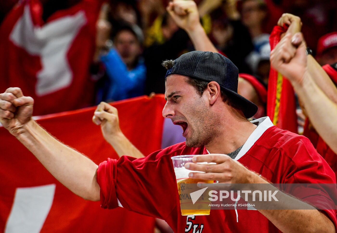 Ice Hockey World Championship. Russia vs. Switzerland