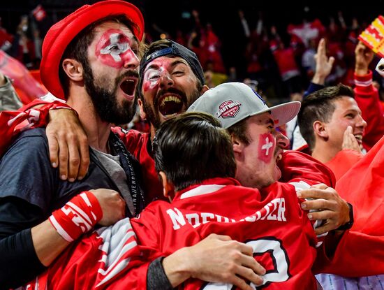Ice Hockey World Championship. Russia vs. Switzerland