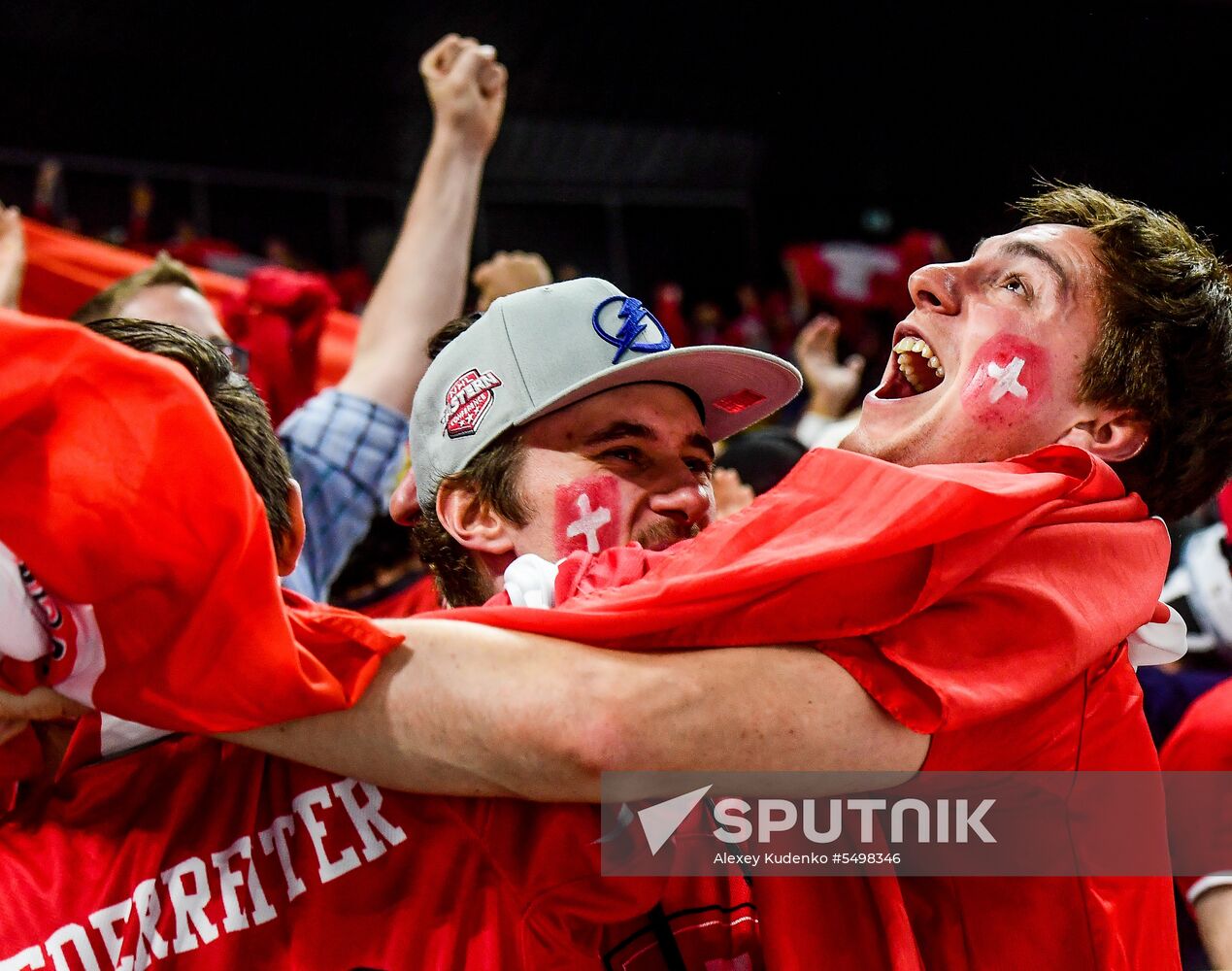Ice Hockey World Championship. Russia vs. Switzerland