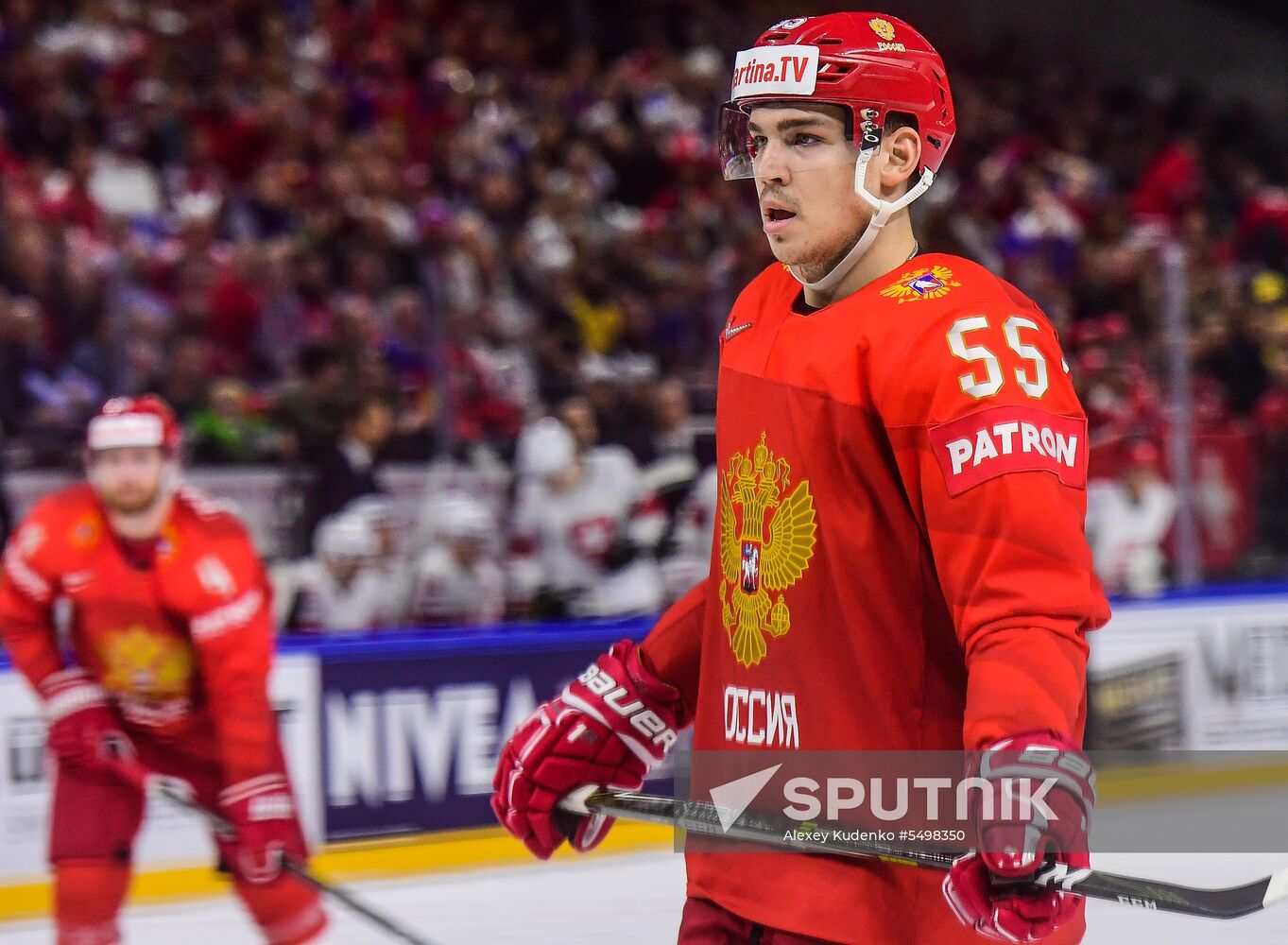 Ice Hockey World Championship. Russia vs. Switzerland