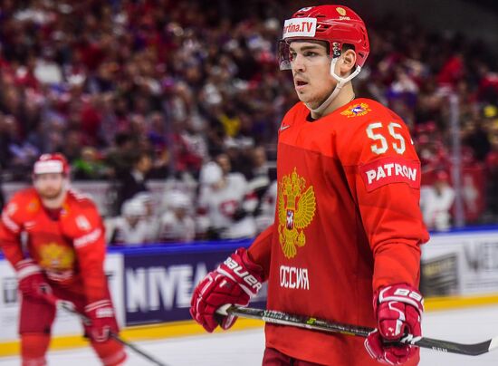 Ice Hockey World Championship. Russia vs. Switzerland