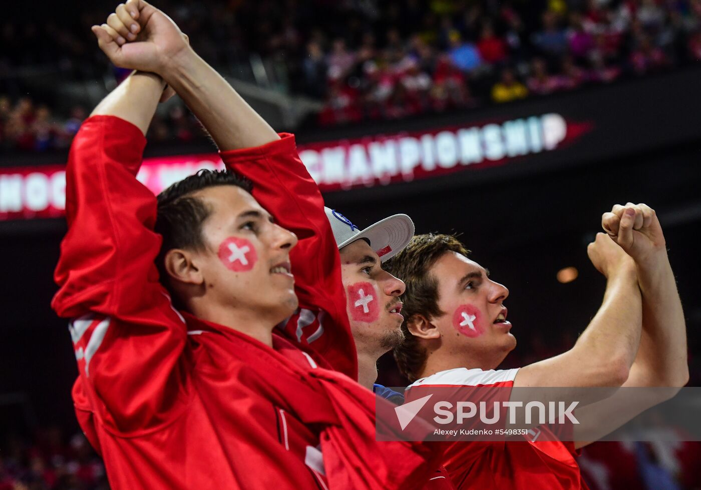 Ice Hockey World Championship. Russia vs. Switzerland