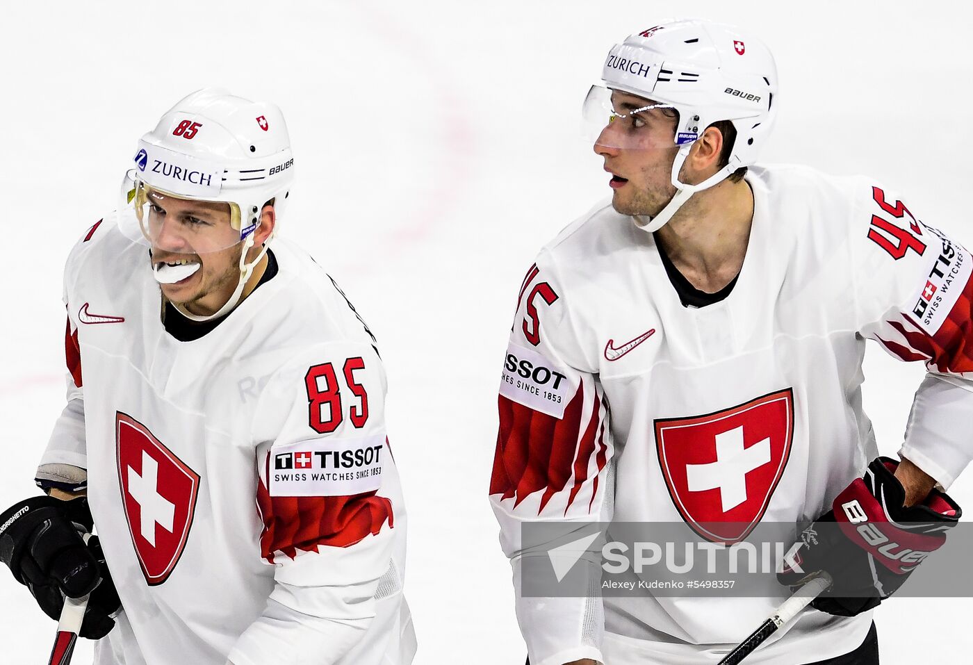Ice Hockey World Championship. Russia vs. Switzerland