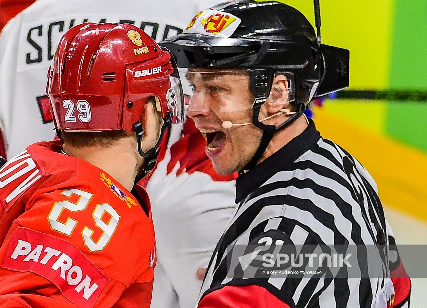 Ice Hockey World Championship. Russia vs. Switzerland
