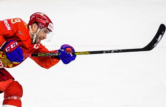 Ice Hockey World Championship. Russia vs. Switzerland