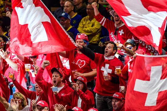 Ice Hockey World Championship. Russia vs. Switzerland