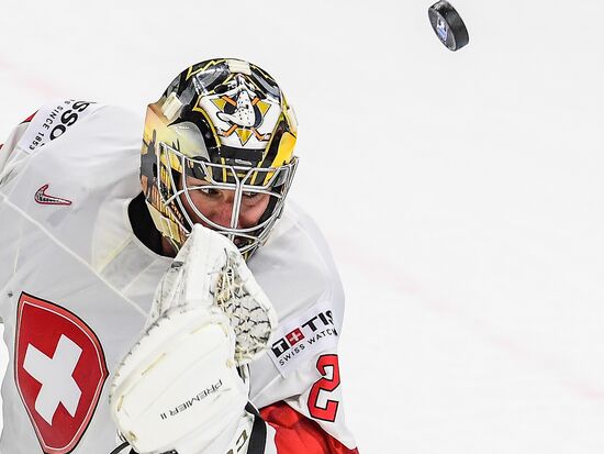 Ice Hockey World Championship. Russia vs. Switzerland