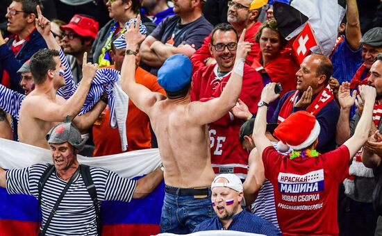 Ice Hockey World Championship. Russia vs. Switzerland