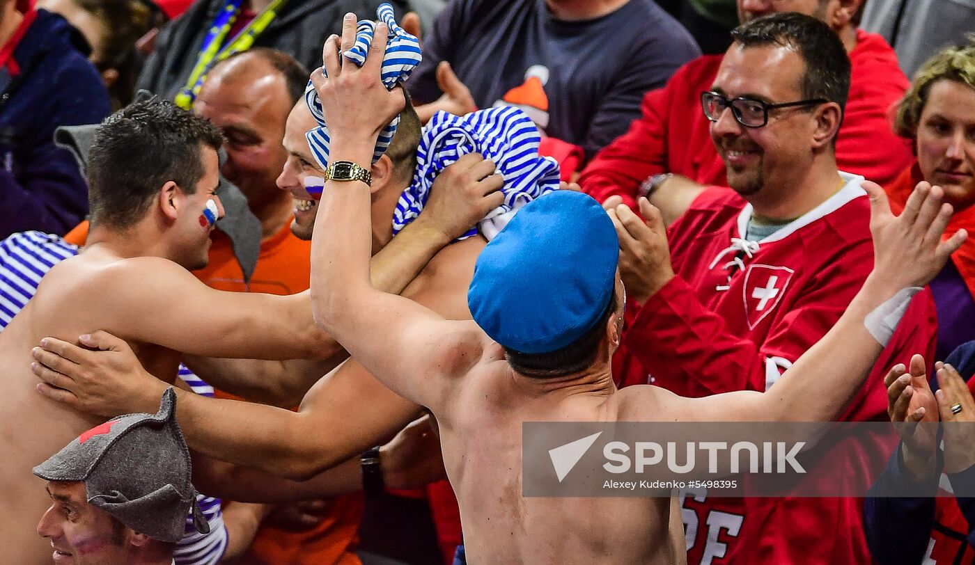 Ice Hockey World Championship. Russia vs. Switzerland