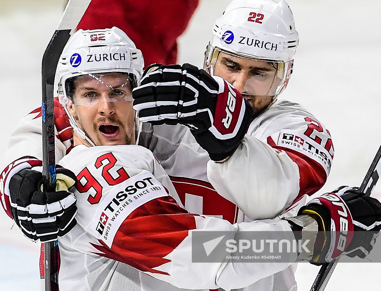 Ice Hockey World Championship. Russia vs. Switzerland