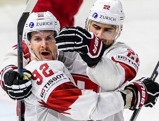 Ice Hockey World Championship. Russia vs. Switzerland