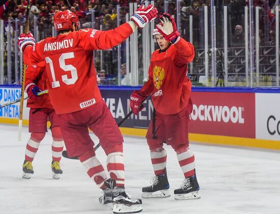 Ice Hockey World Championship. Russia vs. Switzerland