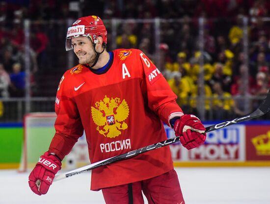 Ice Hockey World Championship. Russia vs. Switzerland