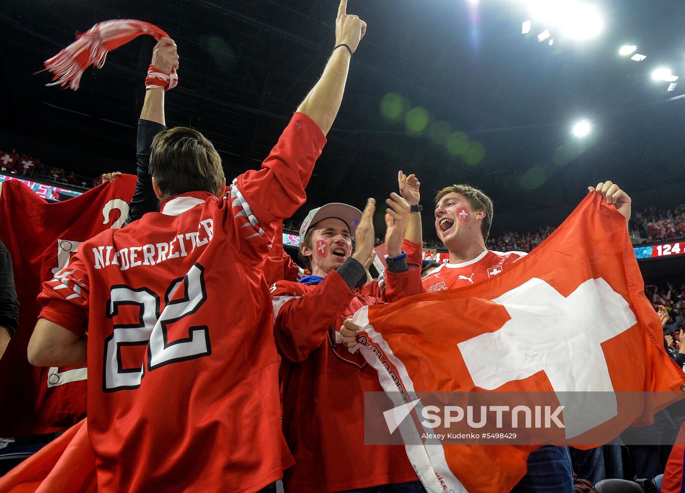 Ice Hockey World Championship. Russia vs. Switzerland