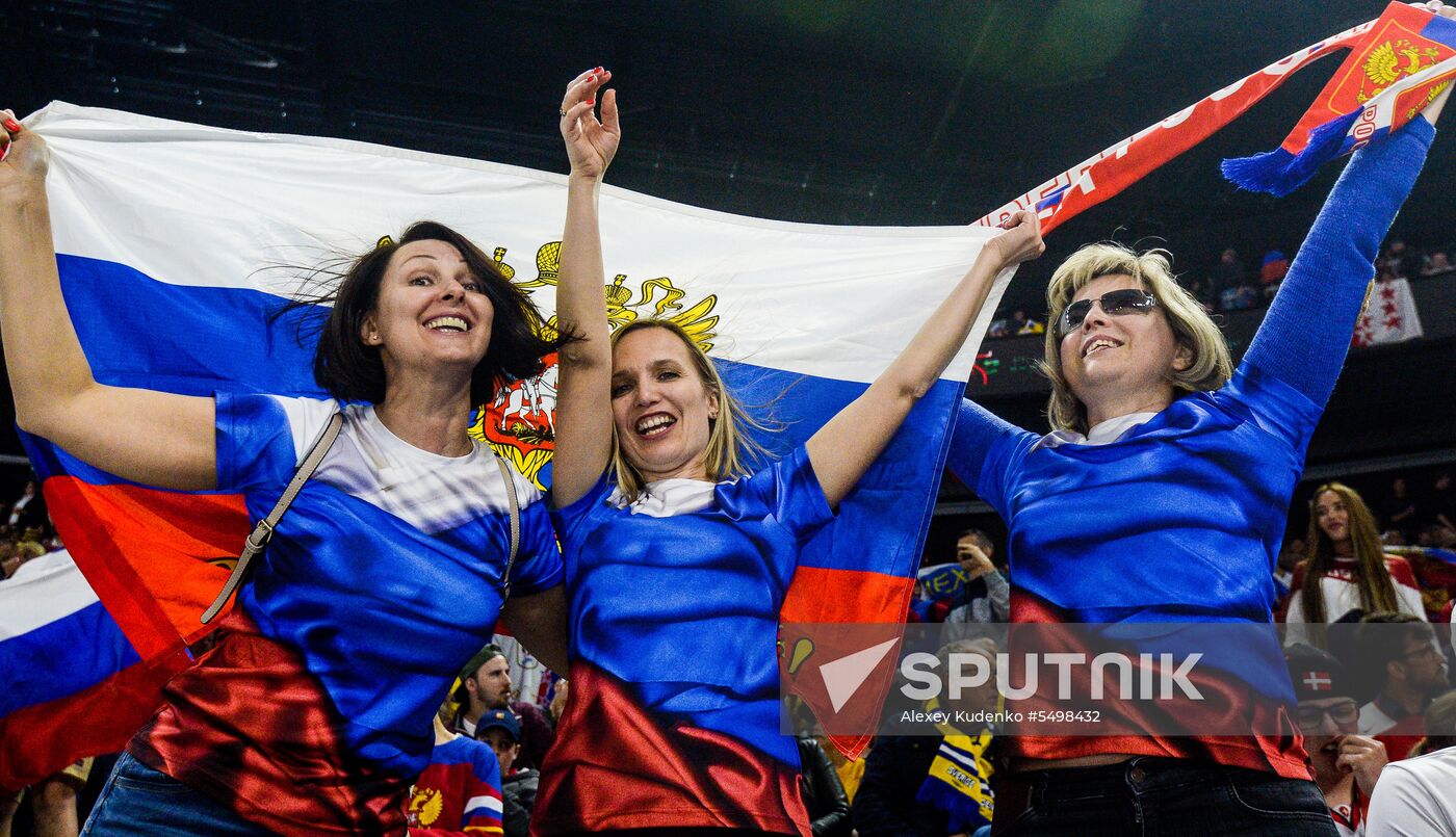 Ice Hockey World Championship. Russia vs. Switzerland