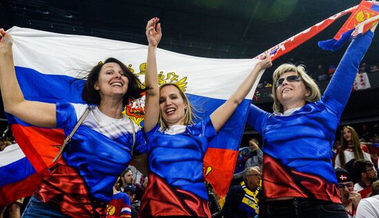 Ice Hockey World Championship. Russia vs. Switzerland