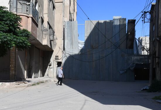 Update from Yarmouk refugee camp area in southern suburb of Damascus