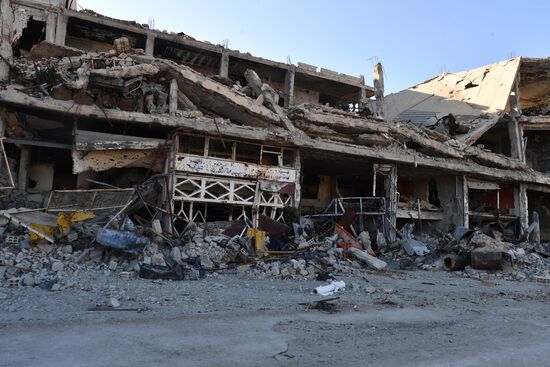 Update from Yarmouk refugee camp area in southern suburb of Damascus