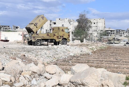 Update from Yarmouk refugee camp area in southern suburb of Damascus