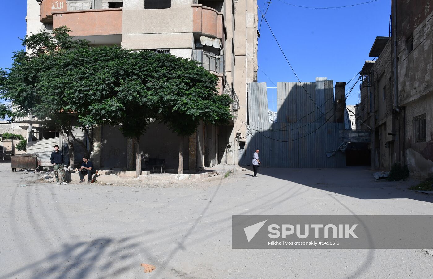 Update from Yarmouk refugee camp area in southern suburb of Damascus