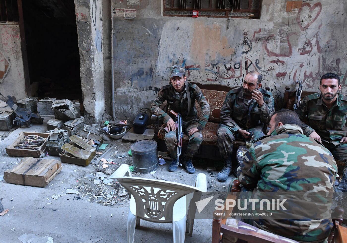 Update from Yarmouk refugee camp area in southern suburb of Damascus
